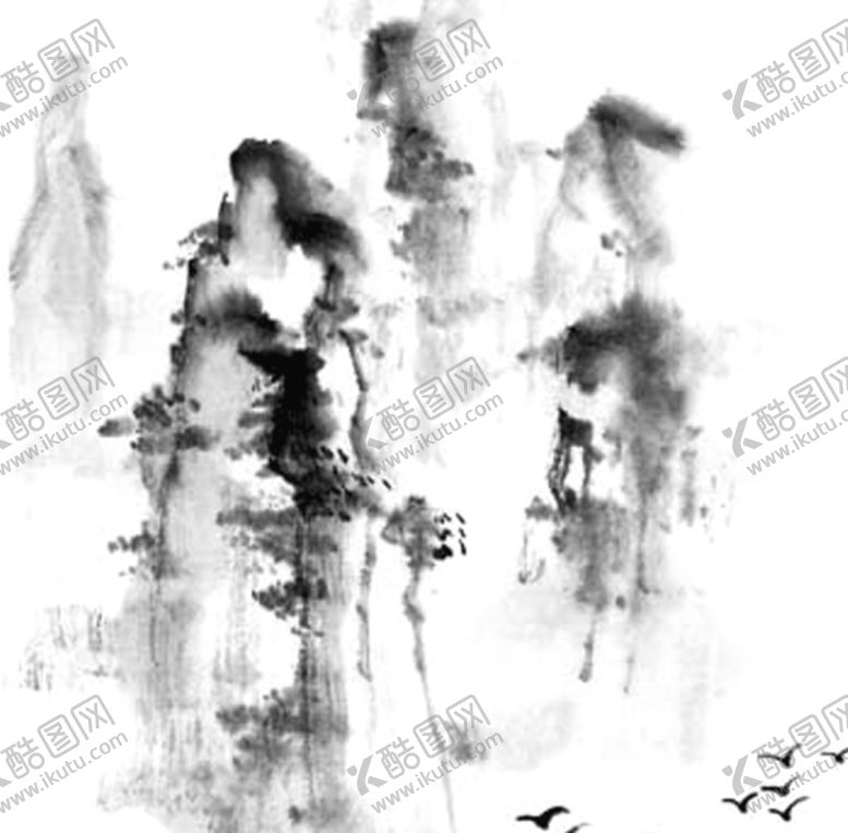 编号：37710210081907443477【酷图网】源文件下载-水墨山水
