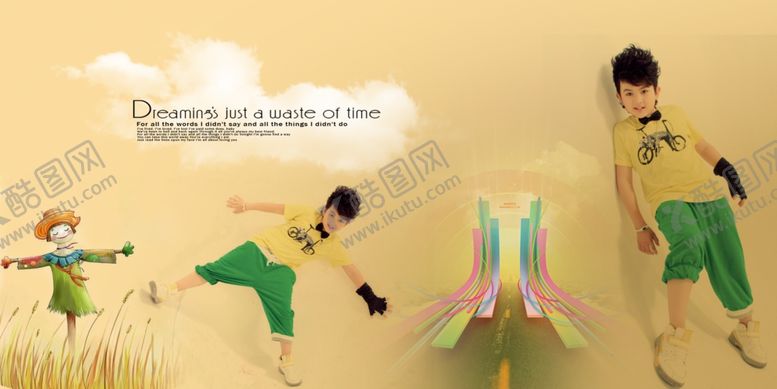 编号：52172609192326428336【酷图网】源文件下载-酷男儿童通用相册PSD影楼模板