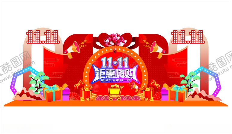 编号：65630404050634261621【酷图网】源文件下载-喜庆节日美陈装饰场景