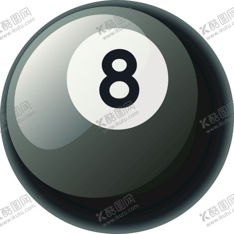 编号：30548512160035062879【酷图网】源文件下载-台球矢量图
