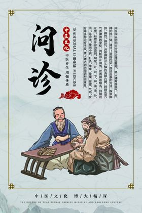 传统中医文化宣传页展示