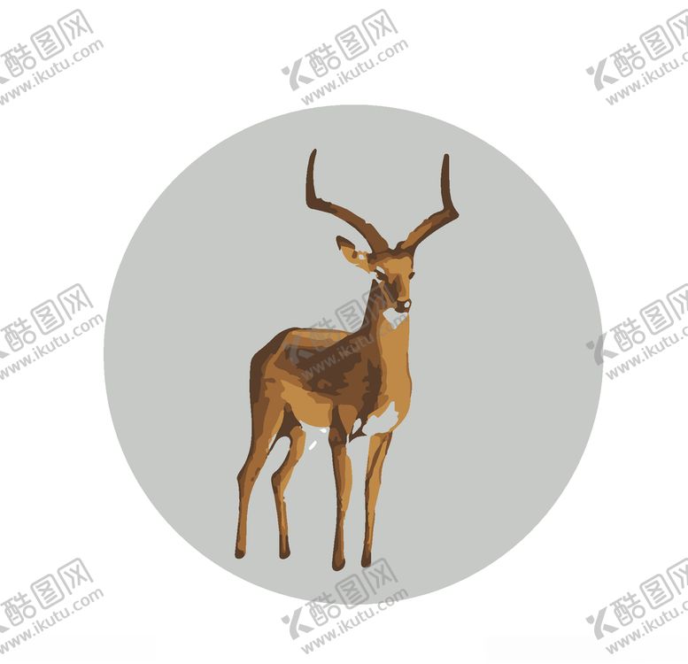 编号：32486005060227341798【酷图网】源文件下载-麋鹿
