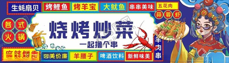 编号：27648004040041496733【酷图网】源文件下载-烧烤招牌