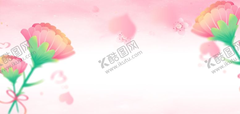 编号：14100104041113055602【酷图网】源文件下载-粉色花卉浪漫背景图