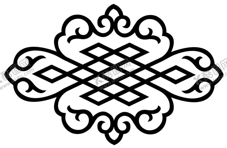 编号：90363710240542382986【酷图网】源文件下载-蒙古花边