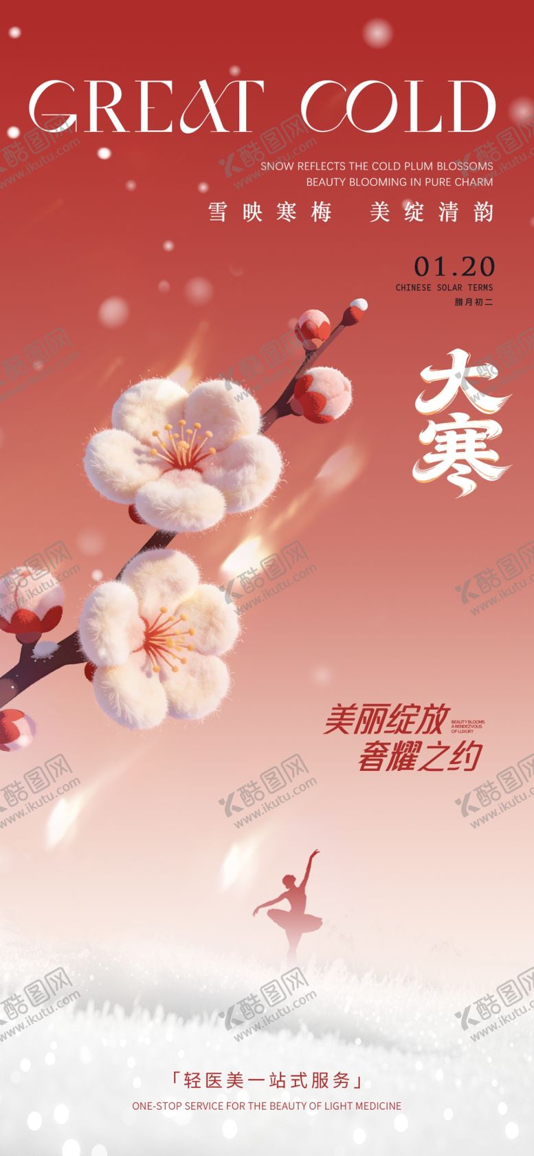 编号：96752104020811251830【酷图网】源文件下载-大寒海报