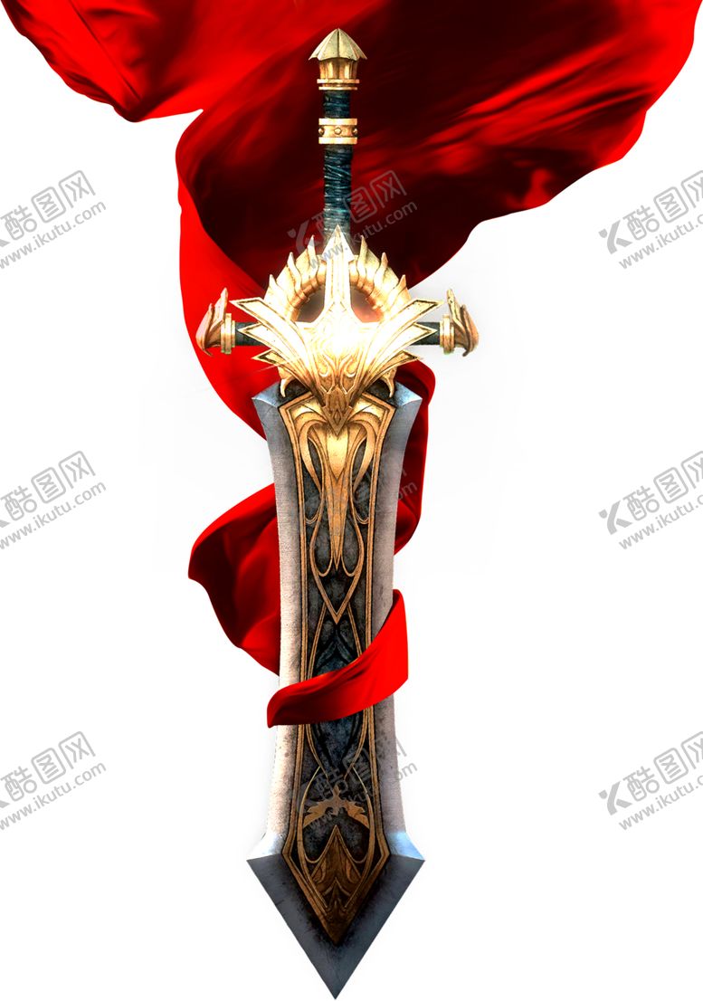 编号：96163904120250227081【酷图网】源文件下载-绸缎剑