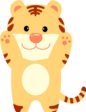 卡通老虎