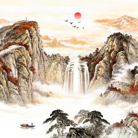 山水国画