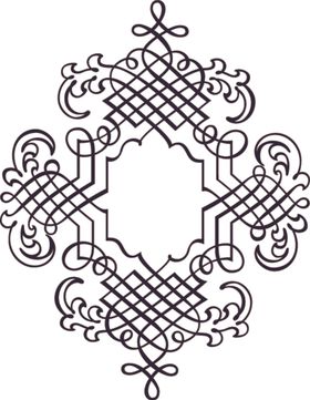 欧式花纹