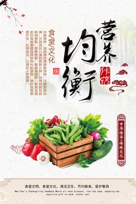 珍惜粮食海报