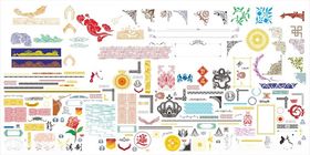 角花边框花纹花边