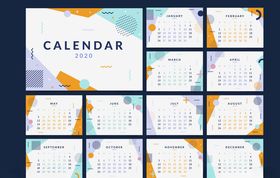 2020新年日历