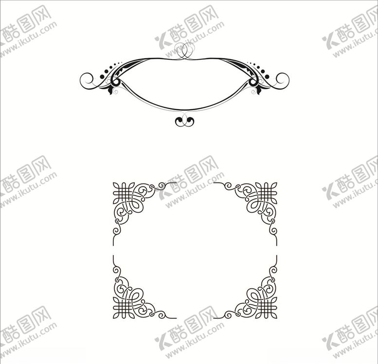 编号：91931304240835149905【酷图网】源文件下载-花纹花边