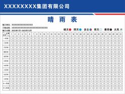 晴雨表工地户外