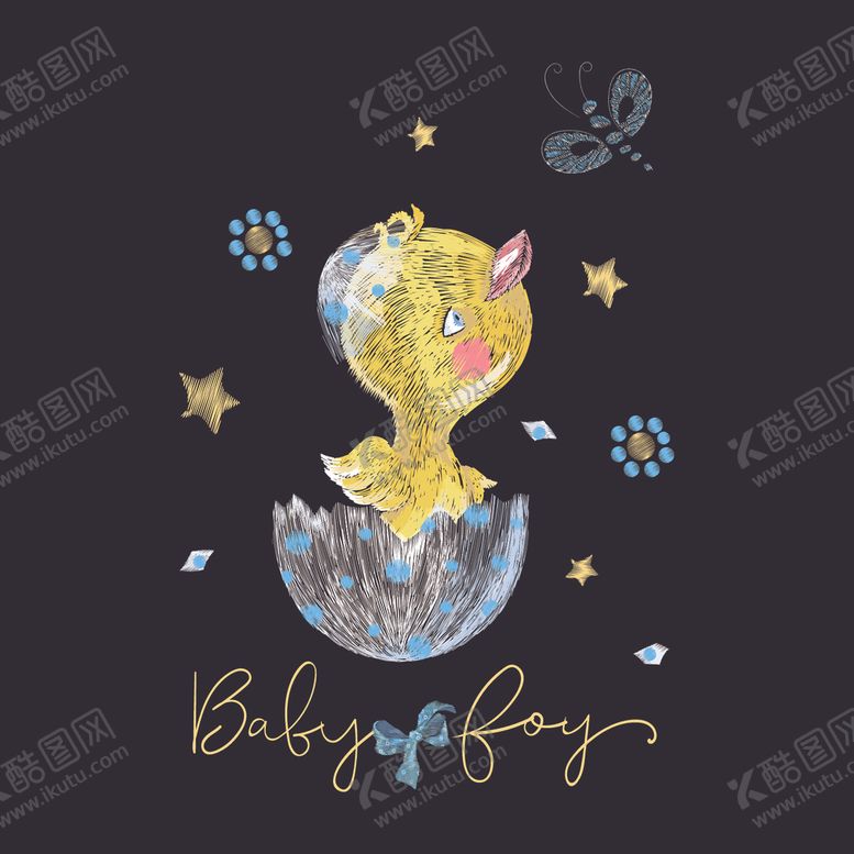 编号：23325606241625308461【酷图网】源文件下载-卡通印花