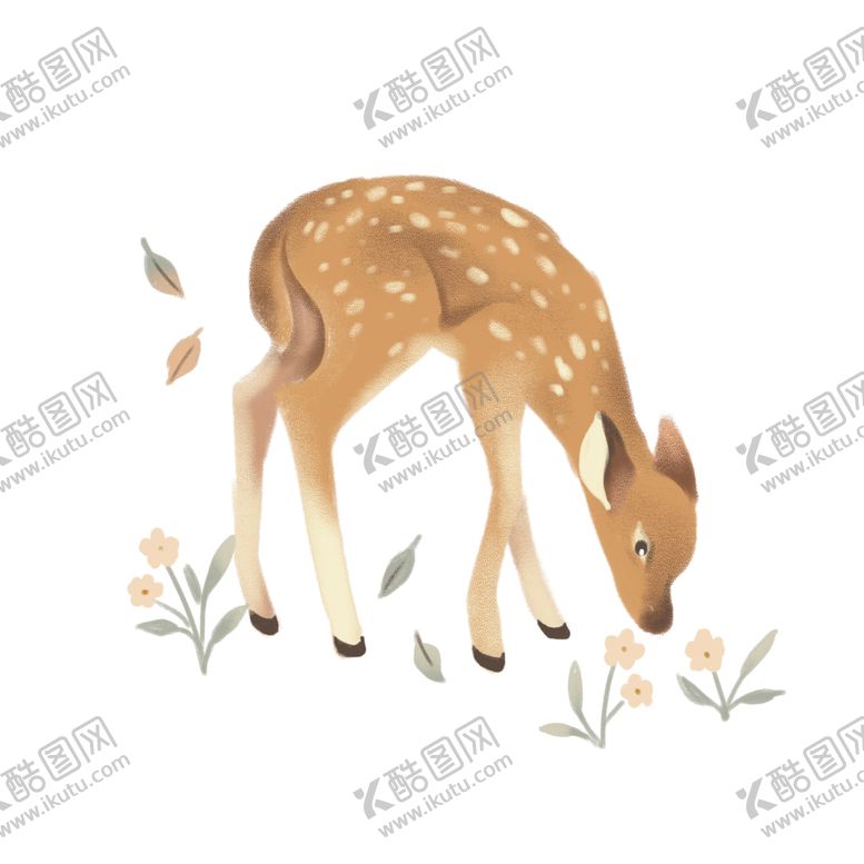 编号：11046806260623139588【酷图网】源文件下载-卡通长颈鹿