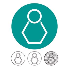 图标地铁办公用品公交车线条icon