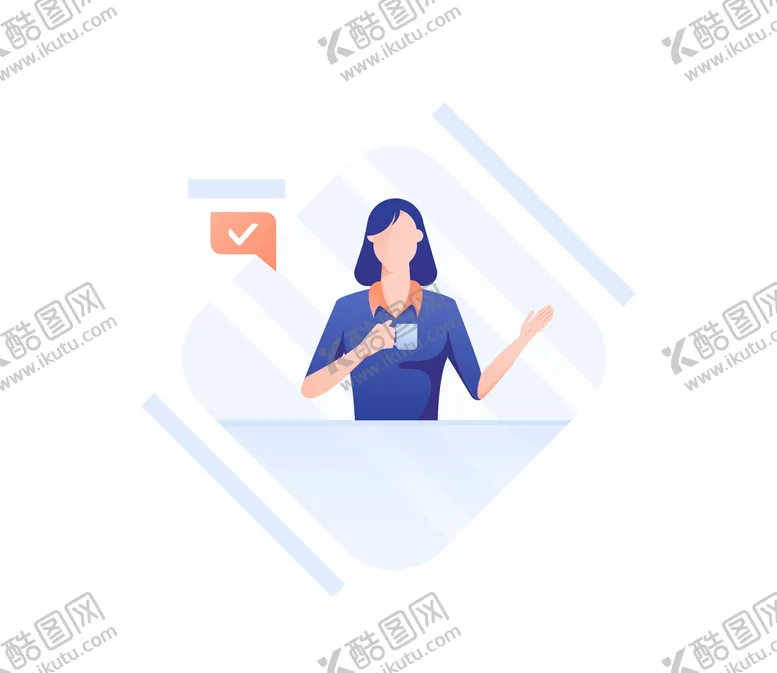 编号：81957306271820247235【酷图网】源文件下载-商务卡通插画