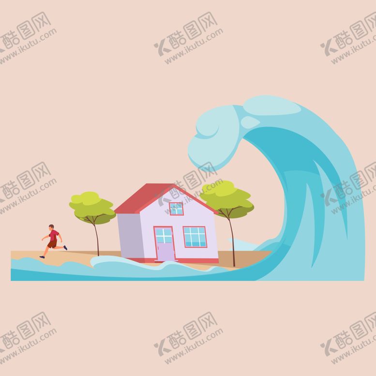 编号：38604512130606043819【酷图网】源文件下载-海啸
