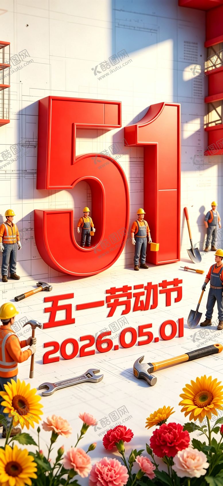 编号：88018704130208175009【酷图网】源文件下载-五一劳动节