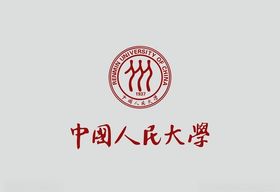 中国人民大学矢量logo