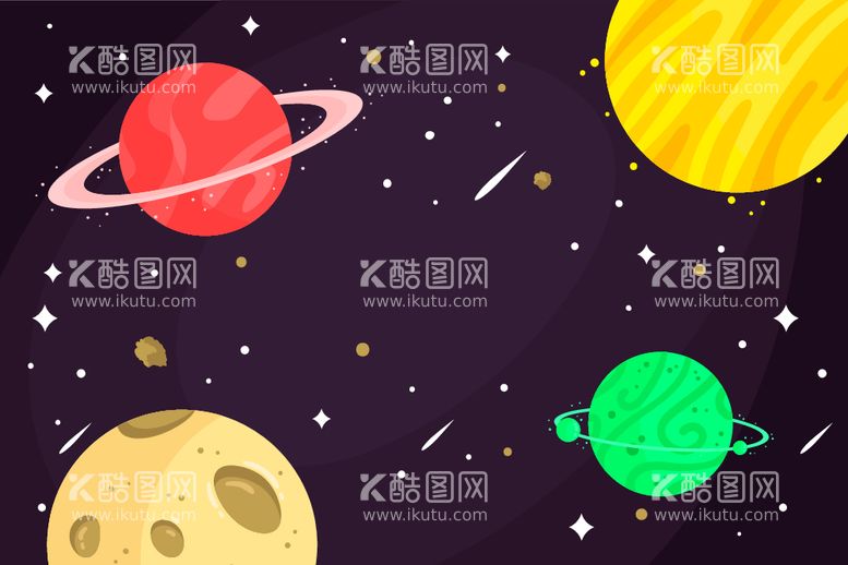 编号：69288512301817005910【酷图网】源文件下载-星球背景 