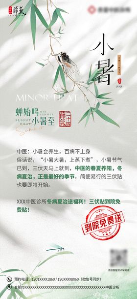 中医节气海报