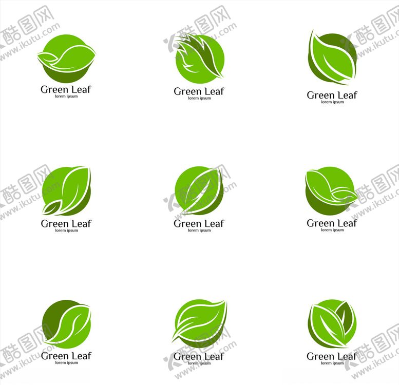 编号：49006611010147508711【酷图网】源文件下载-叶子图案图标