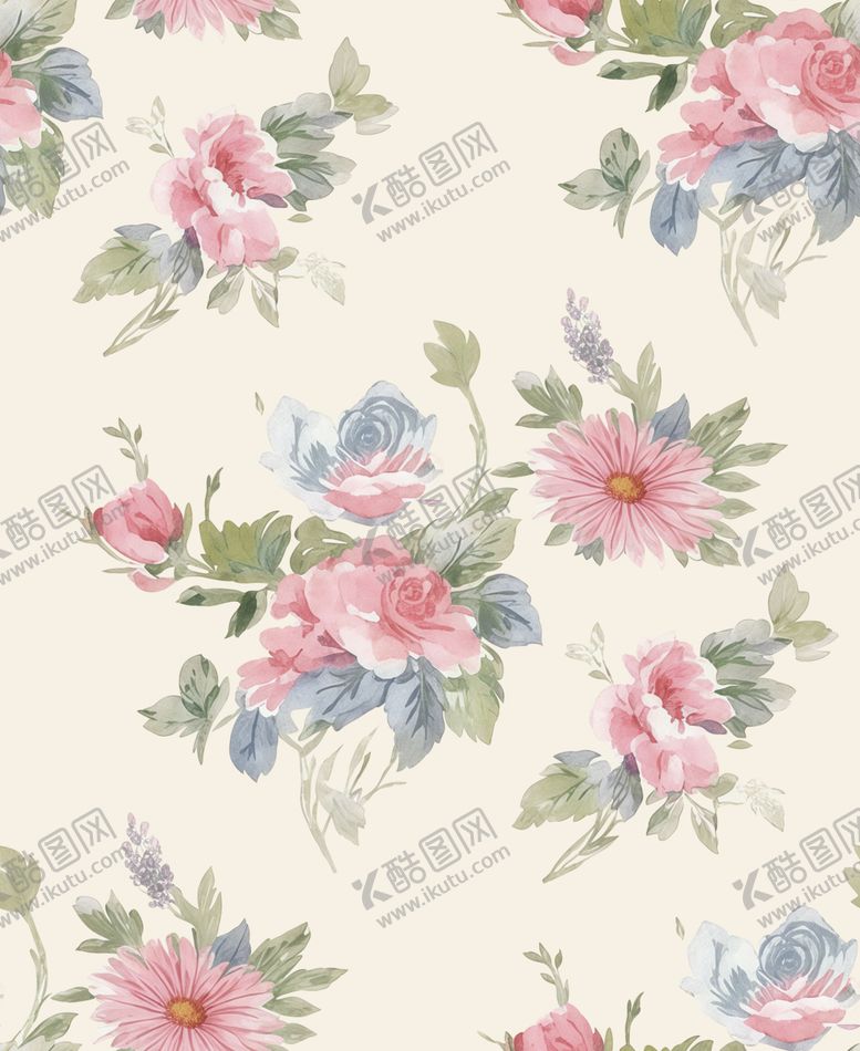 编号：27231904141205098131【酷图网】源文件下载-花卉图案
