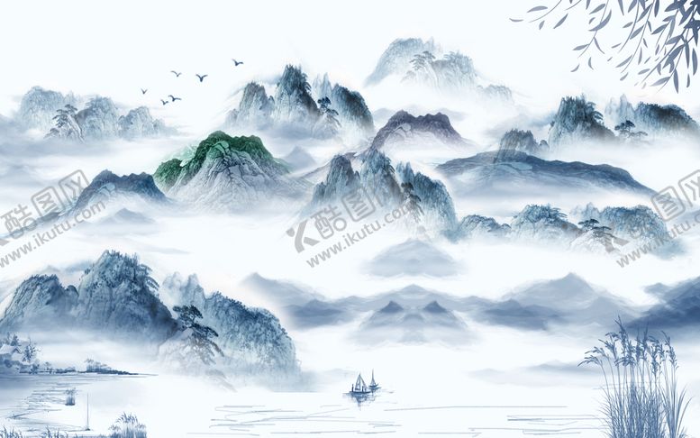 编号：21675910020649310768【酷图网】源文件下载-国画