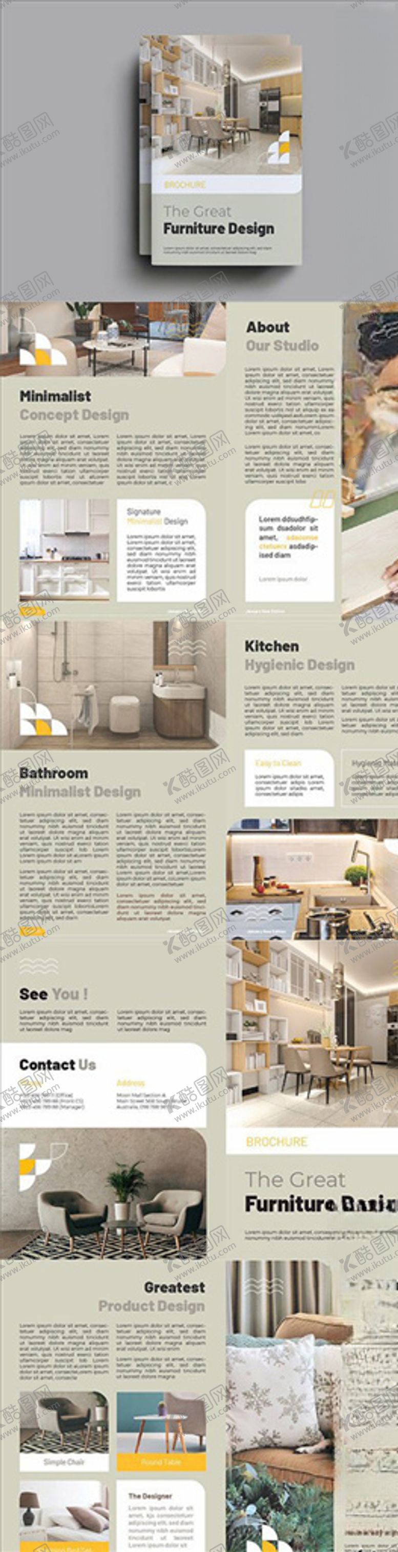 编号：20363909190141368200【酷图网】源文件下载-家居电商折页