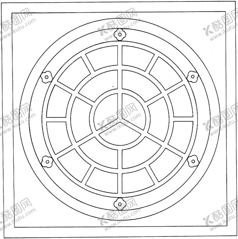 编号：28460607071550319209【酷图网】源文件下载-镂空花图案