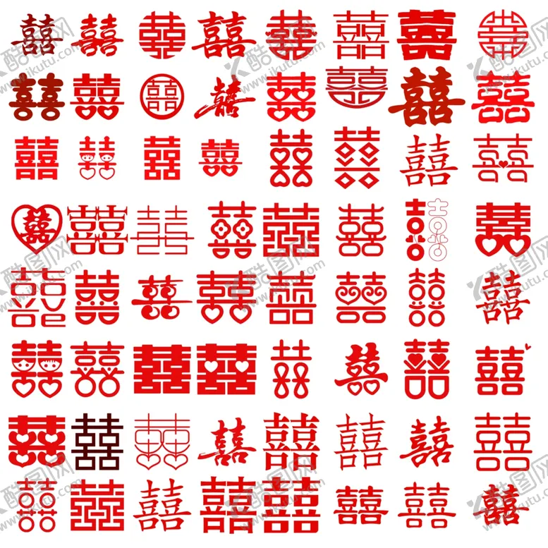 编号：74973006291922476007【酷图网】源文件下载-中式传统红色几何图案