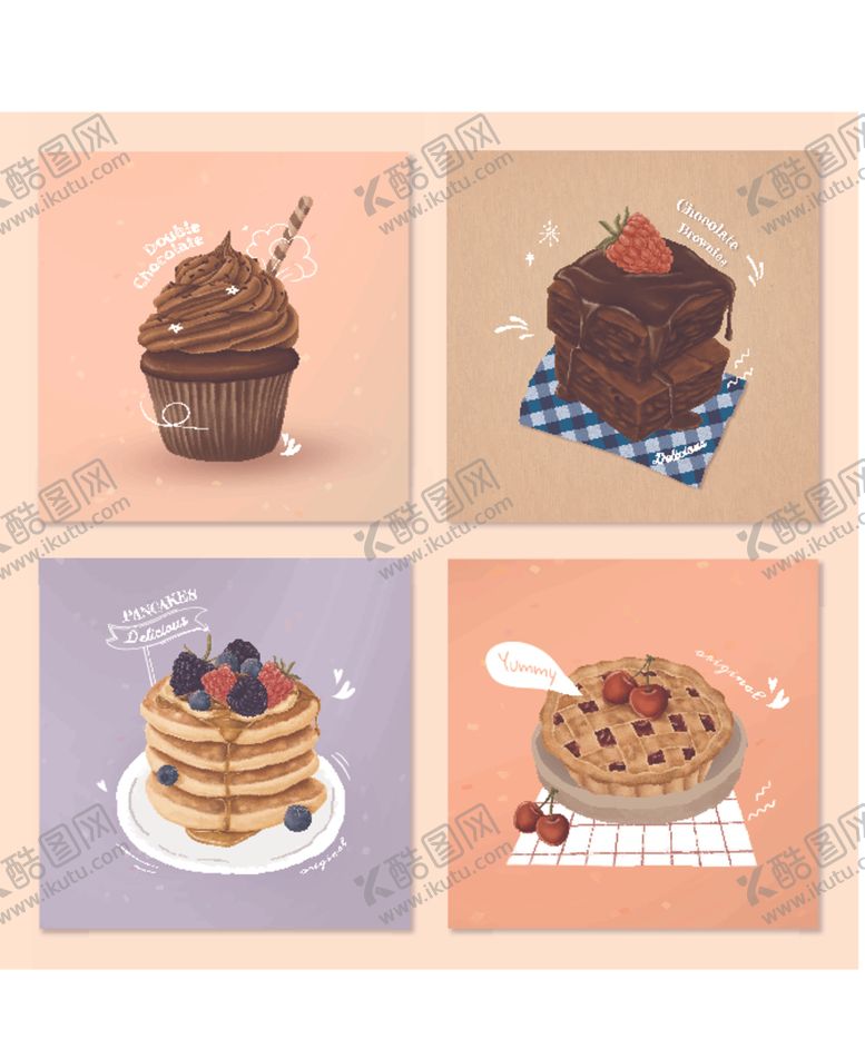 编号：19072109220449192073【酷图网】源文件下载-甜品