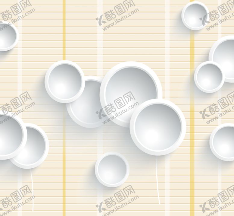 编号：25370605081527593446【酷图网】源文件下载-立体圈圈蒲公英背景墙