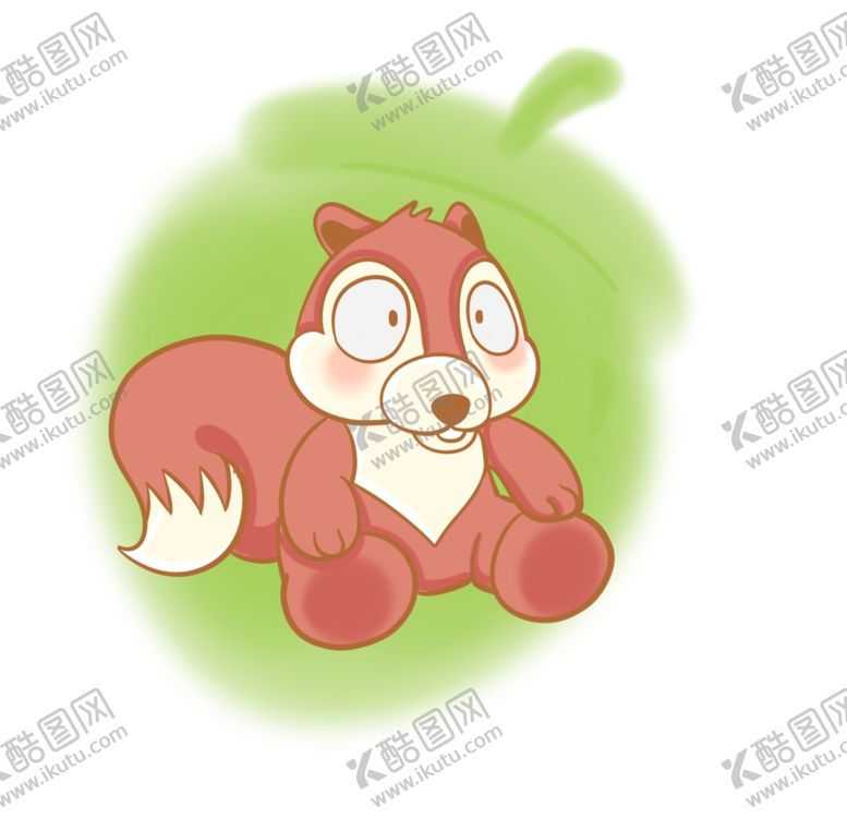 编号：57692105090855326374【酷图网】源文件下载-卡通松鼠插画