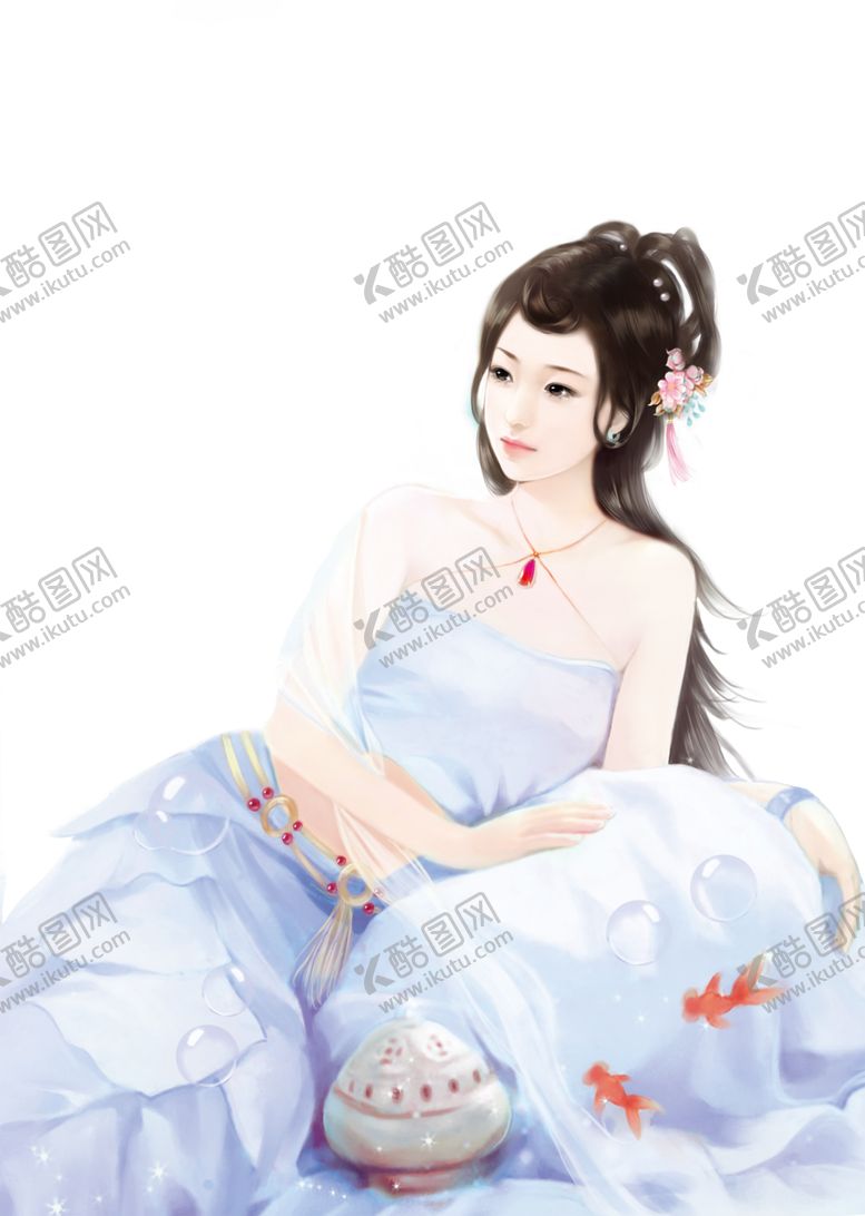 编号：17628704301923338930【酷图网】源文件下载-古典美女