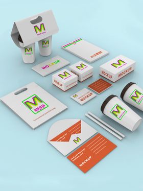 文创样机模板包装设计化妆品瓶