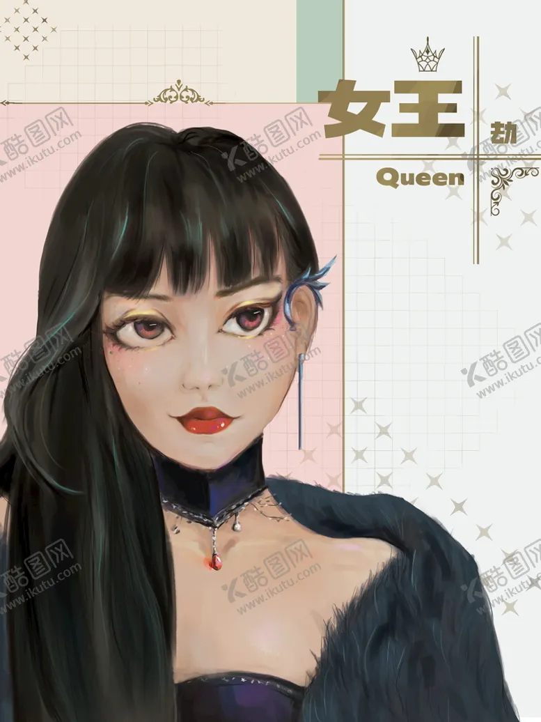 编号：79016209151057099027【酷图网】源文件下载-女王节海报