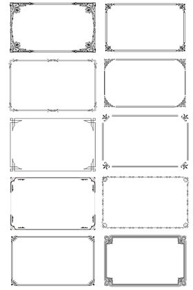 编号：52674909240919213971【酷图网】源文件下载-中式边框  