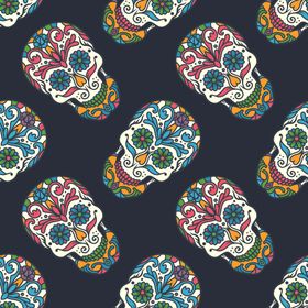 万圣节主题矢量背景