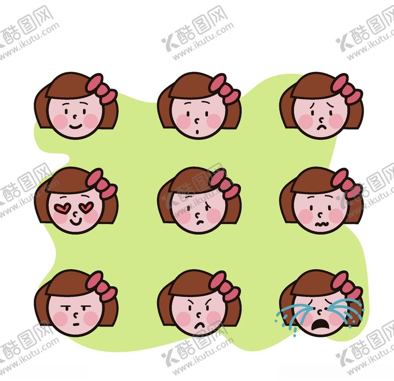 编号：98660807060842278644【酷图网】源文件下载-不同表情
