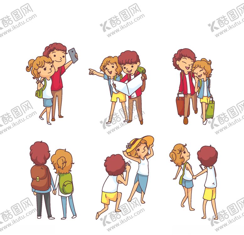 编号：59799807041253598138【酷图网】源文件下载-旅客游客