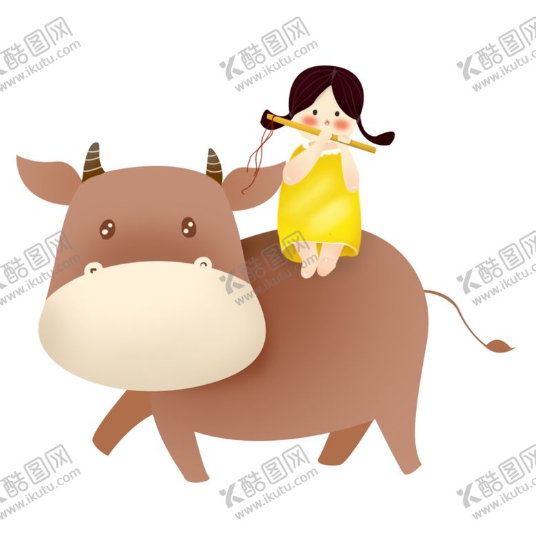 编号：16637404201413561248【酷图网】源文件下载-卡通牛
