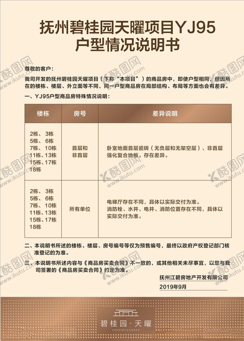 编号：15918405071416263232【酷图网】源文件下载-碧桂园户型图说明