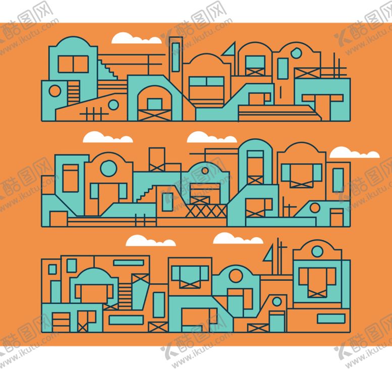编号：93169910161335379038【酷图网】源文件下载-建筑插画