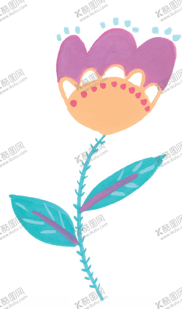 编号：57872210041807543162【酷图网】源文件下载-手绘花