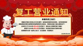 复工营业通知