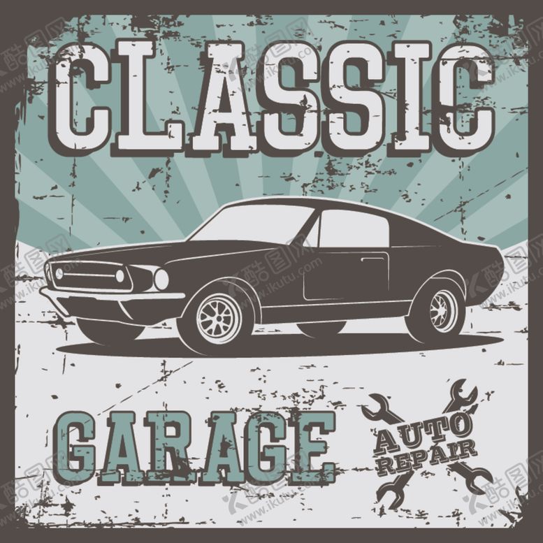 编号：96477209240955321045【酷图网】源文件下载-CLASSIC汽车复古